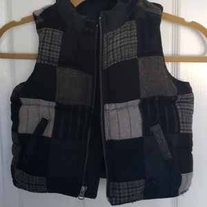 Baby Gap Puffer Vest Navy Blue, Gray